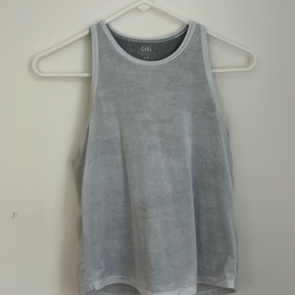 girls, athletic tank top